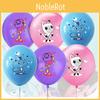 Gabby Dollhouse Themed Party Balloons 12 Inch Latex Balloons Assorted Colors With Logo Printing