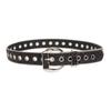PU Belt with Shinning Adjust Pin Buckle Woman Full Sequins Waist Belts Girls Rhinestones Belt for Jeans Coat Skirt