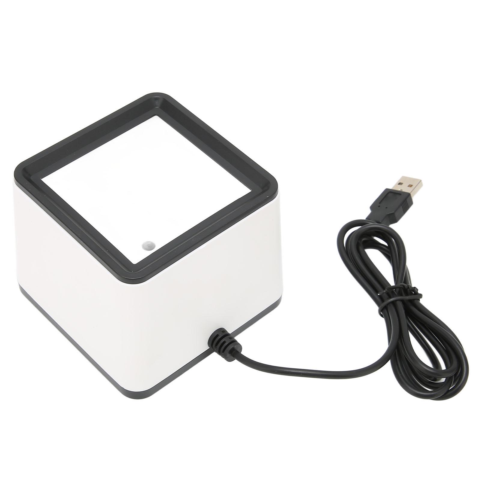 

Сканер Портативний багатофункціональний універсальний настільний сканер штрих-коду Hands Free для мобільних платежів