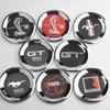 Autoaufkleber Ford 3D Auto Styling Heckklappen Emblem Abzeichen für Ford Shelby GT Logo 500 Roush Laguna Seca Auto Außen Heckaufkleber S
