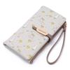 Portafoglio Lungo da Donna Fantasia Alberi Carini Design Foresta Ragazza Portamonete con Zip Signora Porta Documenti Carte di Credito Portafoglio a Busta in Pelle PU Borsa per Soldi