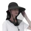 Insect Repellent Hat with UV Sun Wide UV Chin Insect Perfect for Outdoor Unisex Net, Protection, Protection, Non-Stuffy, Brim, Protection,