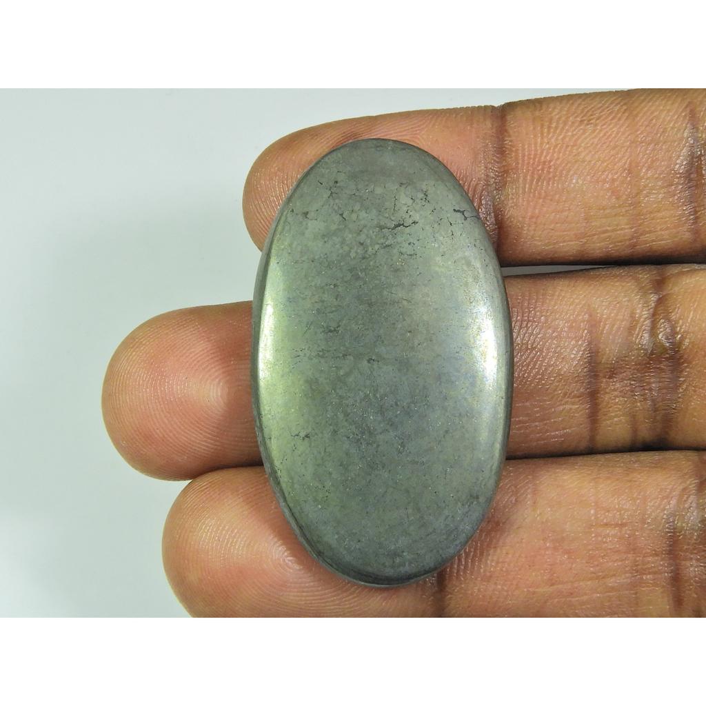 90Cts. 100% Natural Appache Gold Oval Cabochon Loose Gemstone 25X42X05 MM ET-169