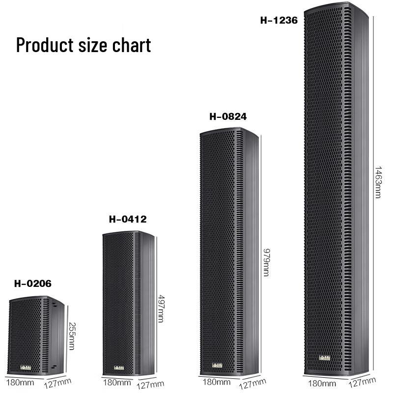 Huidu H-0206 Professional All-Weather Line Array Speaker