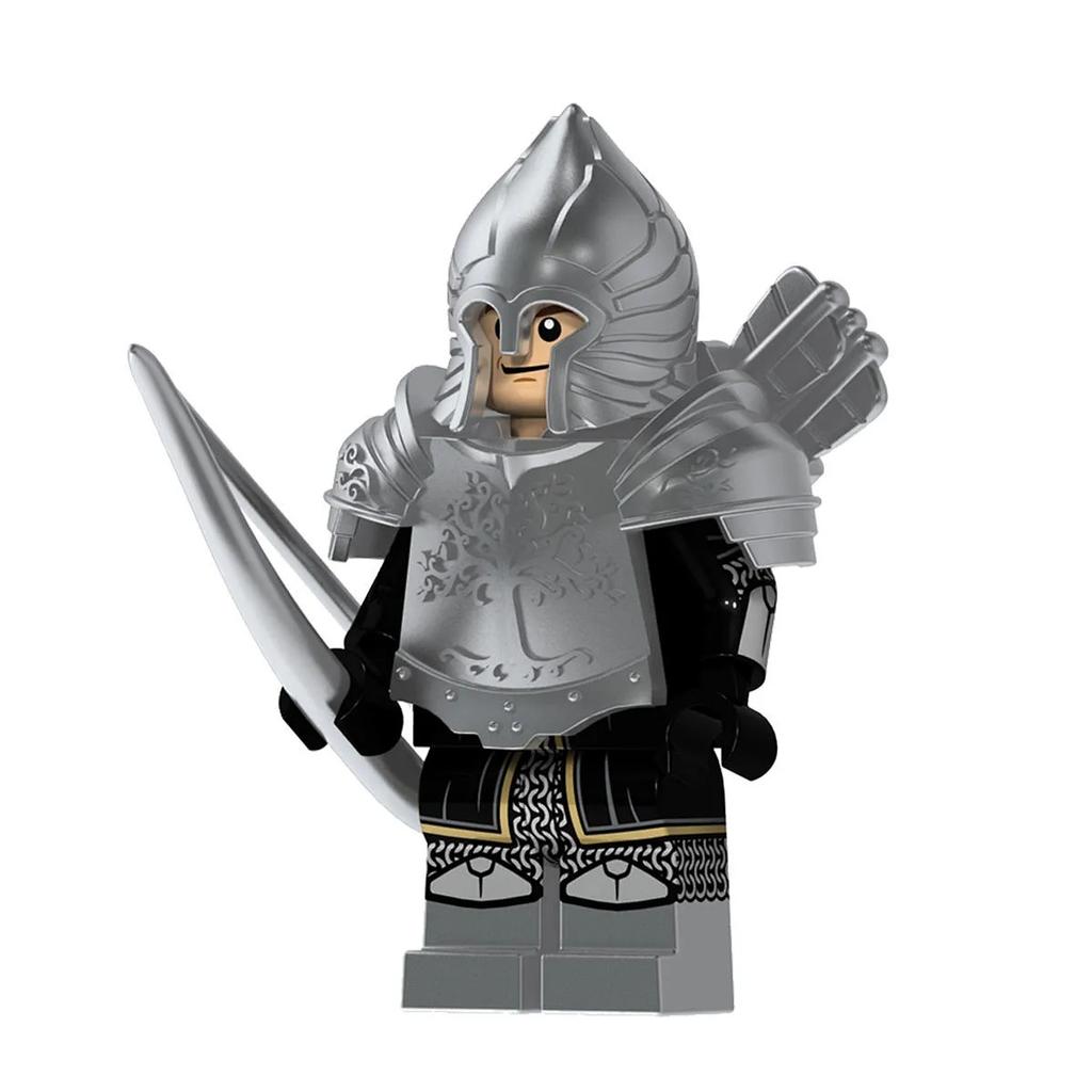 Assembling Toy Minifigure Building Blocks Children's Gift Antique Knight