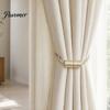 No Drill Curtain Tiebacks Magnetic Tiebacks, Modern Simple Rope Tie Backs, Elegant Decorative Drapes Weave Holdbacks for Home Bedroom Office