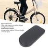 2PCS Soft Bike Rear Saddle Cushion Wide Bike Back Shelf Seat Cushion  Enhanced Comfort