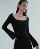 AVANDRESS Abi Square-Neck Knit - 3Col