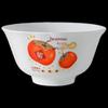 APLO 12-Piece Auspicious Persimmon Ceramic Dinnerware Set