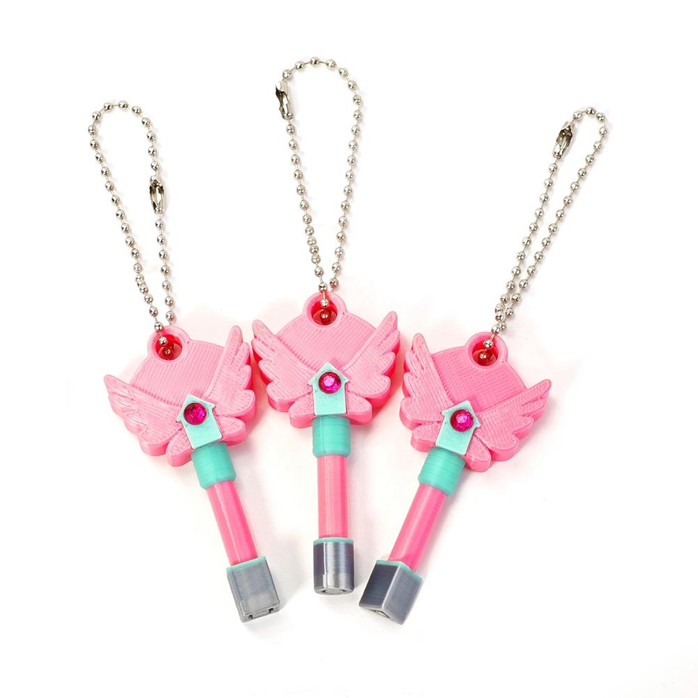 Season 3 Korean Traditional Game Squid Necklace 3D Printed Cosplay Necklace Squid Keychain for TV Fans Family Parties Gifts