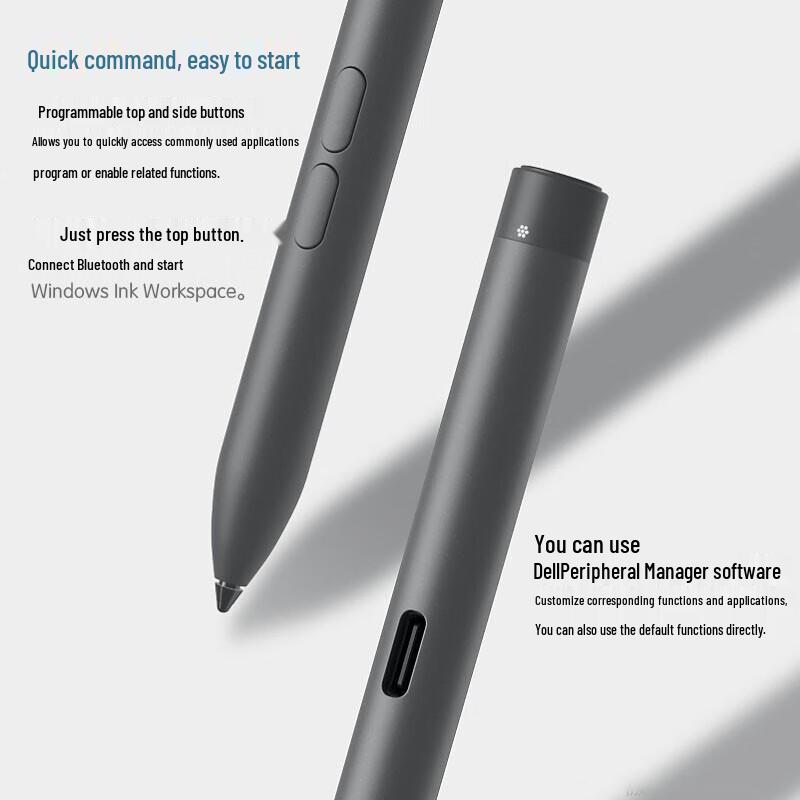 Dell Rechargeable Bluetooth Active Stylus Pen PN7522W