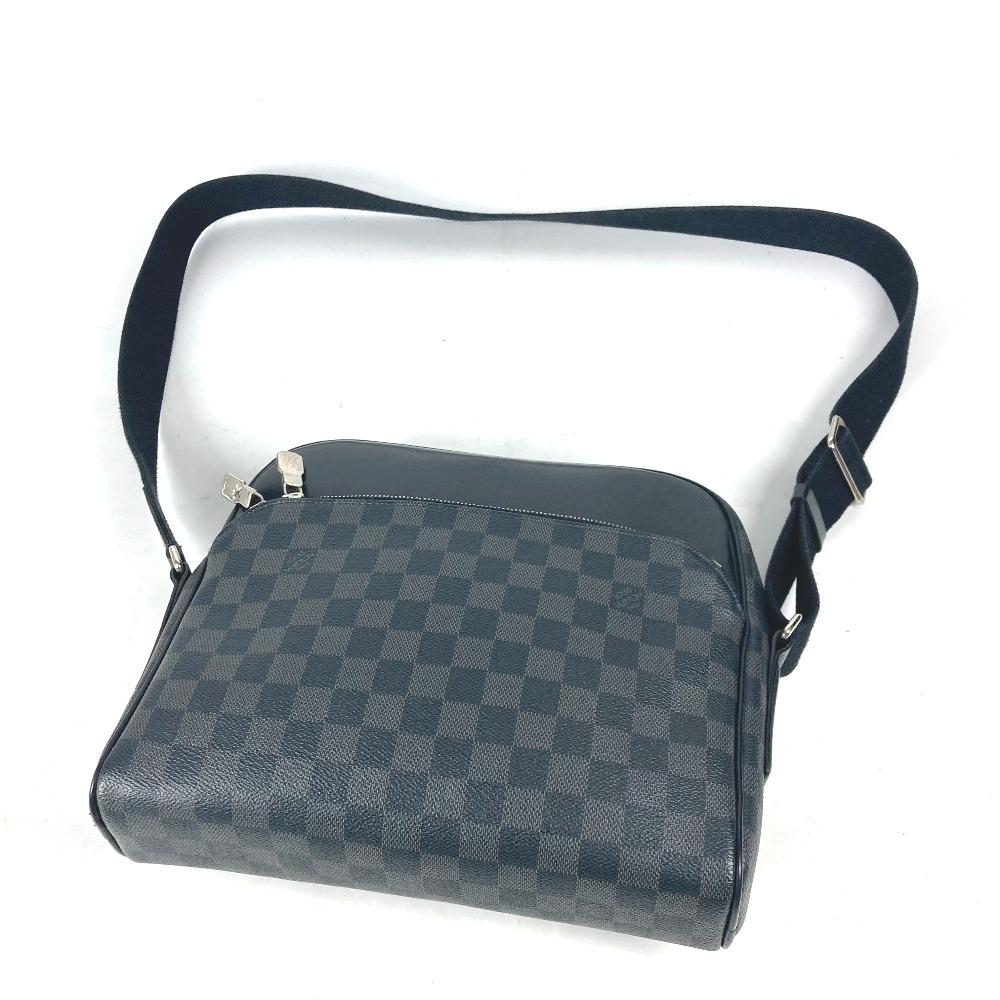 Louis Vuitton N41408 Damier Graphite Dayton PM Messenger Crossbody Shoulder Bag