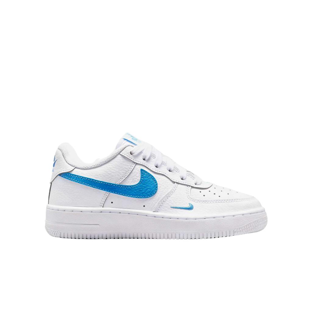 Nike Air Force 1 GS White University Blue Kids Sneakers IO7403-104