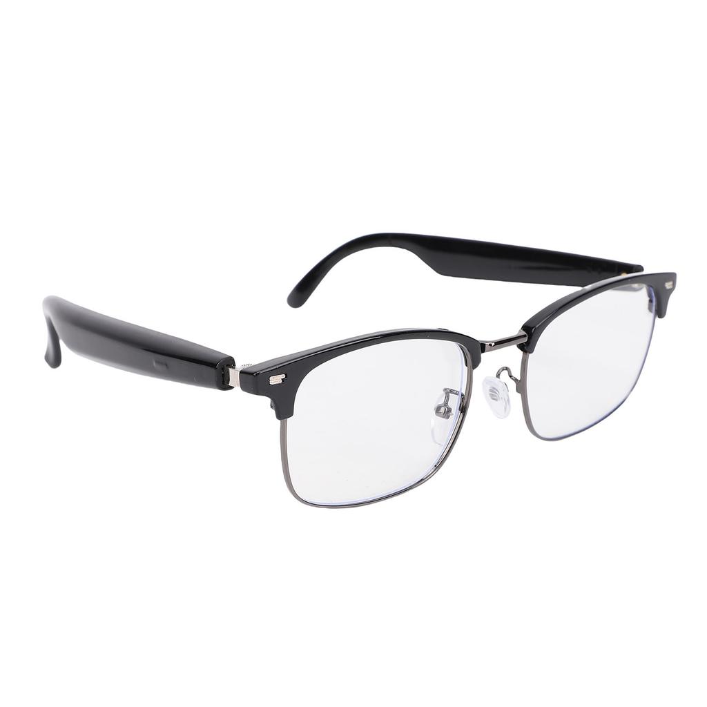 AI Translation Glasses Bluetooth 5.3 100 Languages Real Time Smart Translator Glasses with Built in Mic and Speaker for