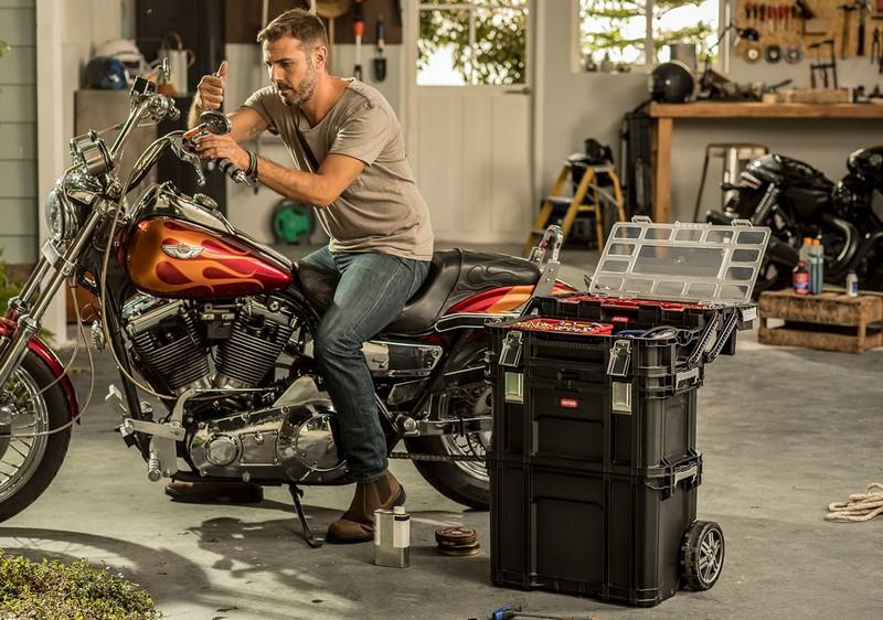 Keter Connect Rolling System Tool Box Set - Kt 93 4221