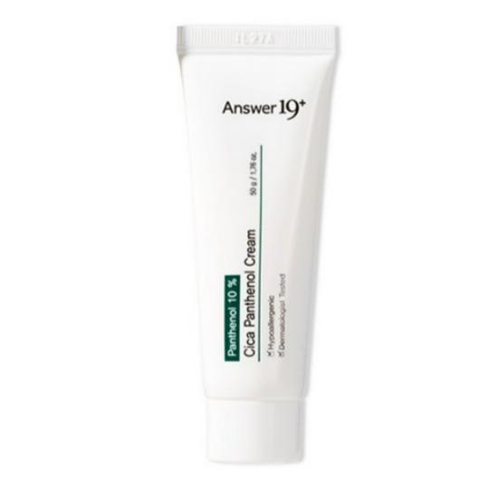 Answer19 Cica Panthenol Cream Soothing Repair Moisturizer 50g