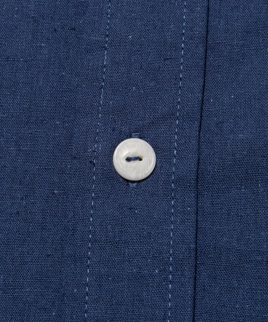 LEE Loco Pocket Linen Shirt Blue