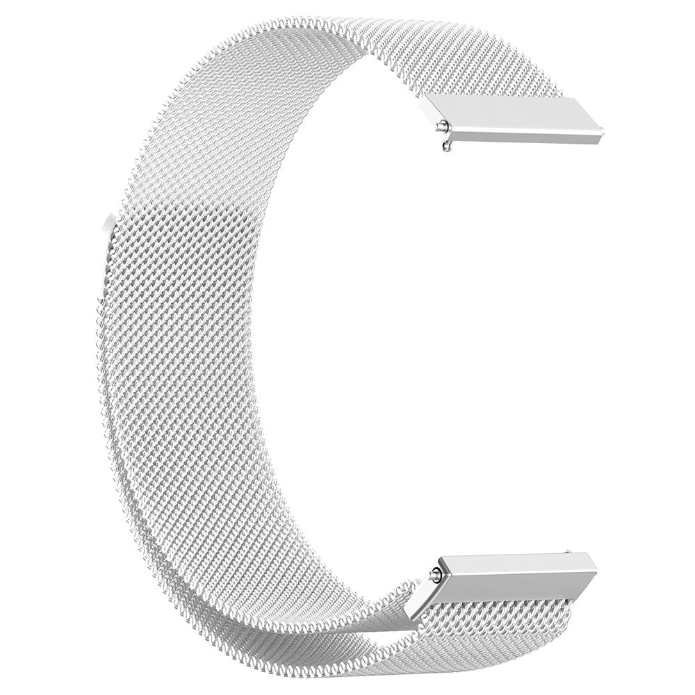 

18MM Metal Watch Strap Mesh Milanese Smartwatch Band Replacement Silver