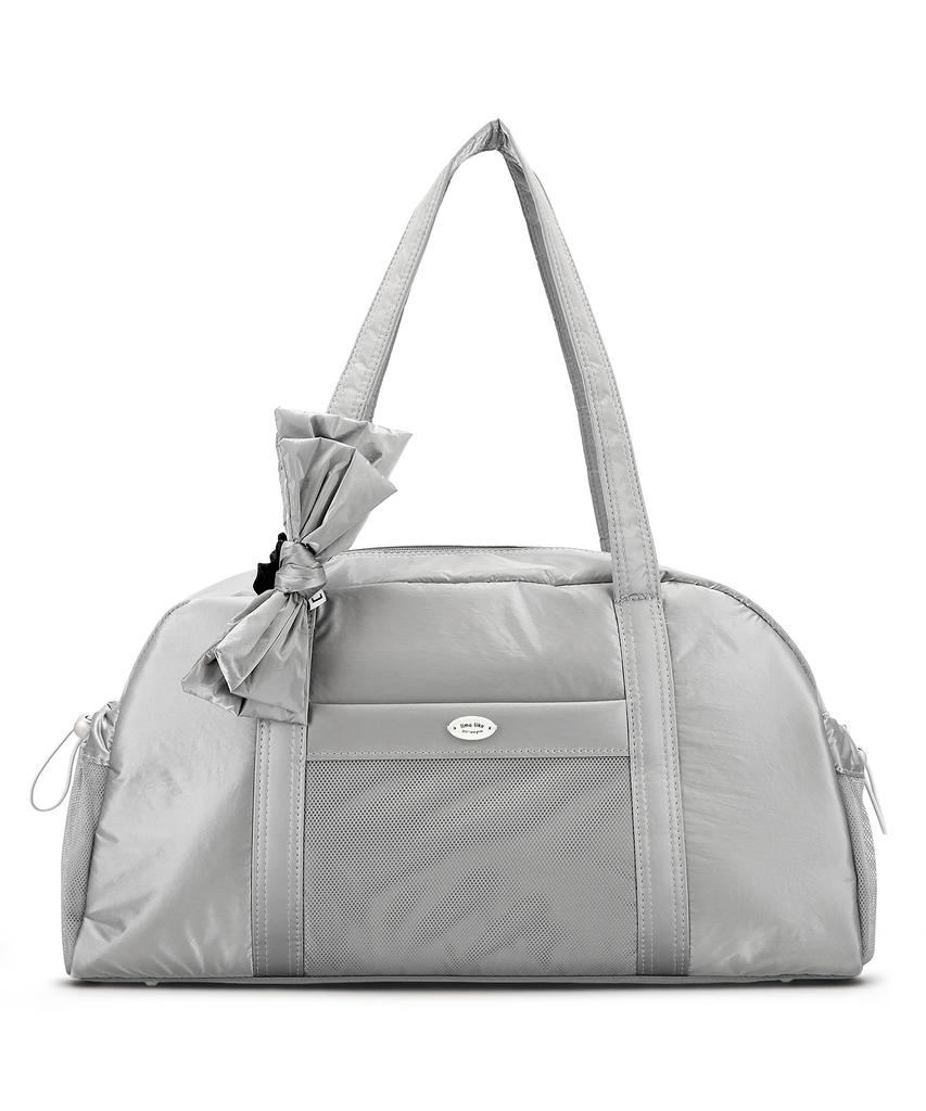 Limelike Moni Duffle Bag Glossy Silver