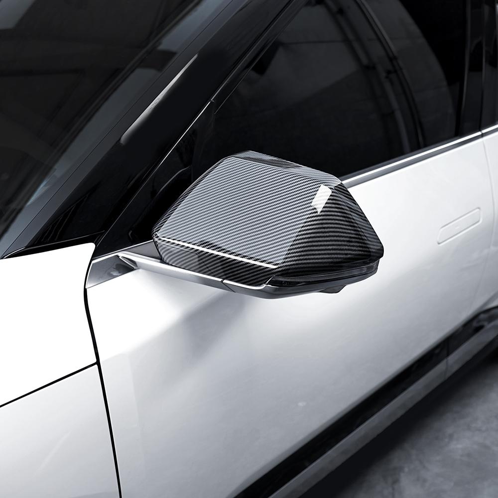Car Rear View Mirror Cover Side Mirror Trim Frame ABS Material Suitable For KIA EV5 2024-2025 Auto Exterior Accessories LHD/RHD