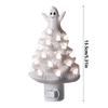 Ghost Plug In Night Light Halloween Night Light Plug In Decoration Nightlight For Kids Bedroom Home Kitchen Living Room Entrance