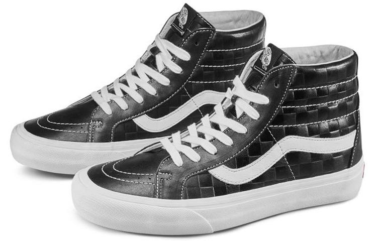 Sk8 Vans-Hi Reissue 6 'Checkerboard Embossed - Black' VN0A4BVGXKU