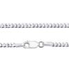 Sterling Silver 925 Cuban Link 40cm [Sears] Chain, 2.8mm width, length, scd80-40