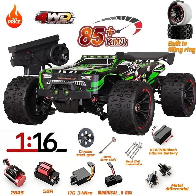 9522PRO 85KM/H High Speed RC Car 1:16 Professional Brushless 4WD Off-Road Drift Remote Control Racing Car for Adults Truck