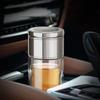 Creative Vacuum Flask Cup Glass Thermos Mug Stainless Steel Water Bottle Men and Women Portable Teacup with Filter Business Gift