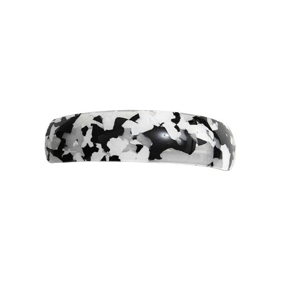 Hairpin Wide-Edge Arc Design Smooth Hair Styling Spring Hair Clip Lightweight Decorative Hair Accessory
