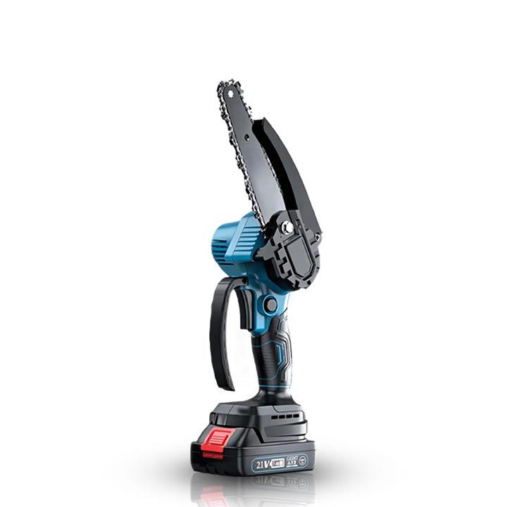 Rechargeable Brushless Mini Electric Chainsaw - Handheld Logging Saw for Outdoor Use