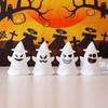 Halloween Pumpkin Lantern Decoration Ornament Halloween Trick-or-Treater Ghost Pendant Glowing Toy Party Setup Prop
