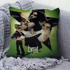 Singer C-CHARLI XCX Personalized Picture Text Home Decorative Pillows Household Gifts 45x45cm