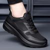 Men Breathable Mesh Casual Sneakers Black Walking Shoes Sizes 38-44 for Travel Commuting Streetwear and Everyday Wear