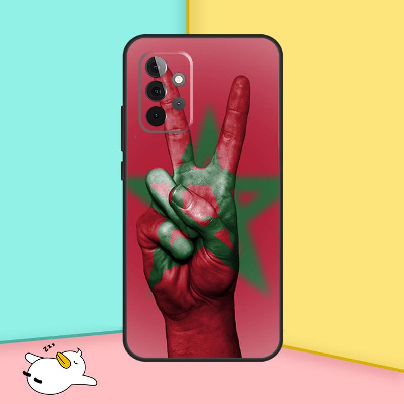 Morocco Flag Case For Samsung Galaxy A53 A13 A23 A33 A17 A06 A16 A56 A36 A54 A34 A14 A52 A32 A15 A35 A55