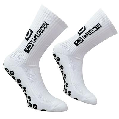 Mode Sport Atmungsaktive Farbe Rutschfeste Fußball Benutzerdefinierte Logo Radfahren Grip Socken