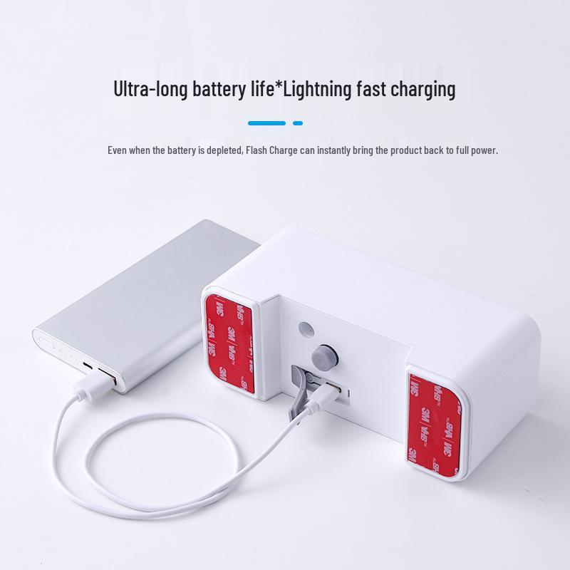 Smart Contactless Infrared Toilet Flusher with Wireless Charging for Public and Hotel Use
