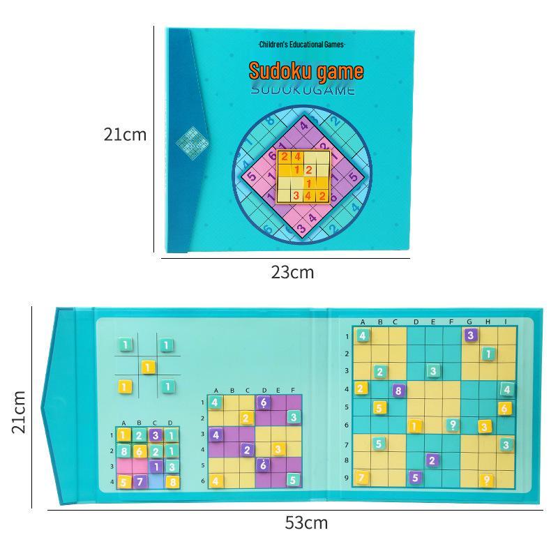 

Детское судоку - развивающая игрушка - сетки для начинающих 4x4, 6x6, 9x9 для детского сада и младших школьников