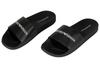 Emporio Armani Luxury Men's Leather Slides Nero - Size: 40