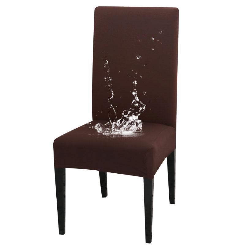 11 Colors Waterproof Chair Cover for Dining Room,stretch Solid Chair Protector for Banquet ,wedding,party,office Chair Slipcover