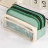 Large Capacity Stationery Storage Bag Japanese Style Pen Pencil Case Creative Pencil Bag  Kids Gift