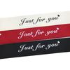 (10 Meters/roll) 25mm Just For You Printed Satin Ribbon Romantic Ribbons Gift Packaging Decoration Holiday Party Home DIY Make