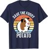 Save The Furry Potato Funny Guinea Pig Tee Unisex T-Shirt