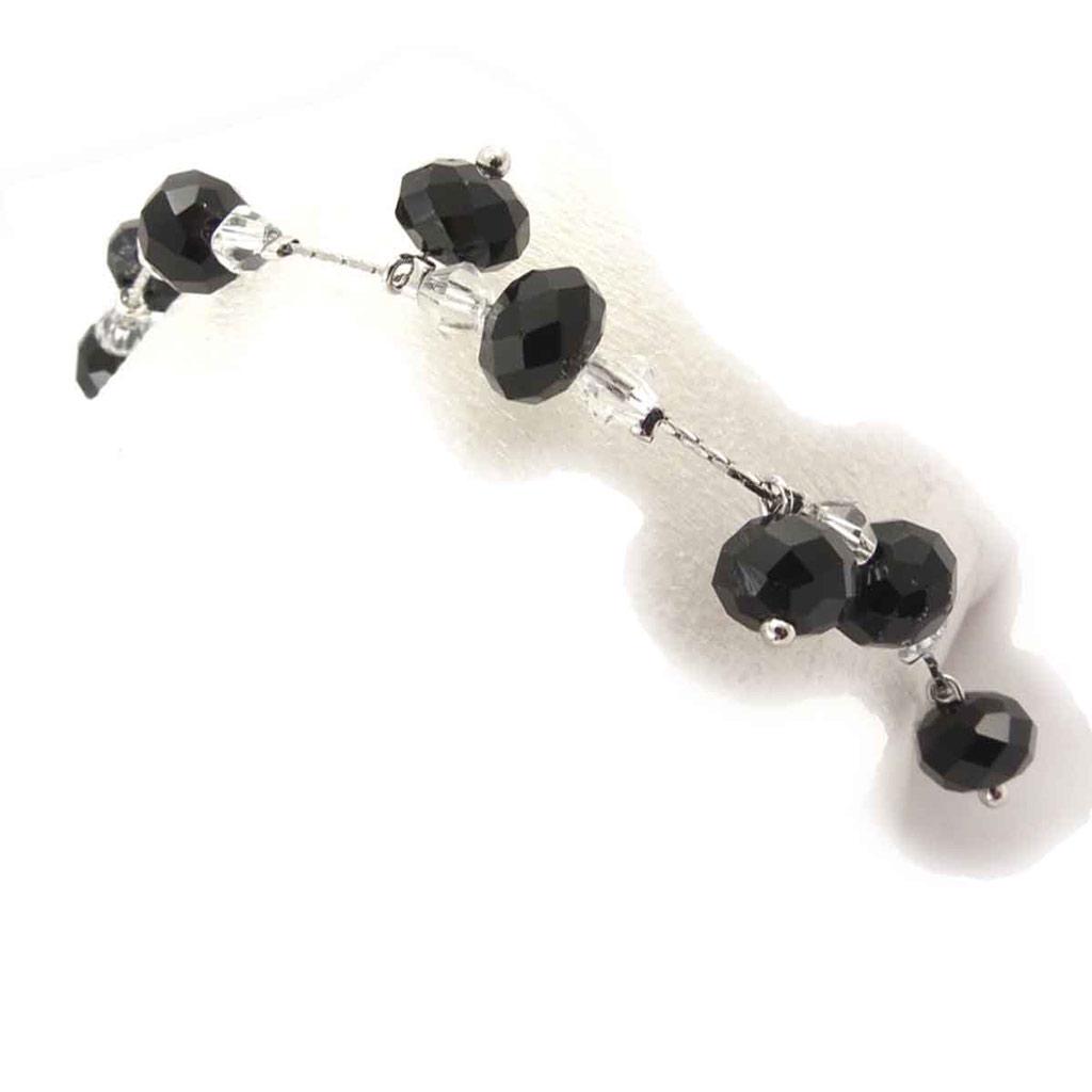 Les Trésors De Lily [J7039] - Černobílý designový náramek 'Minéralia'