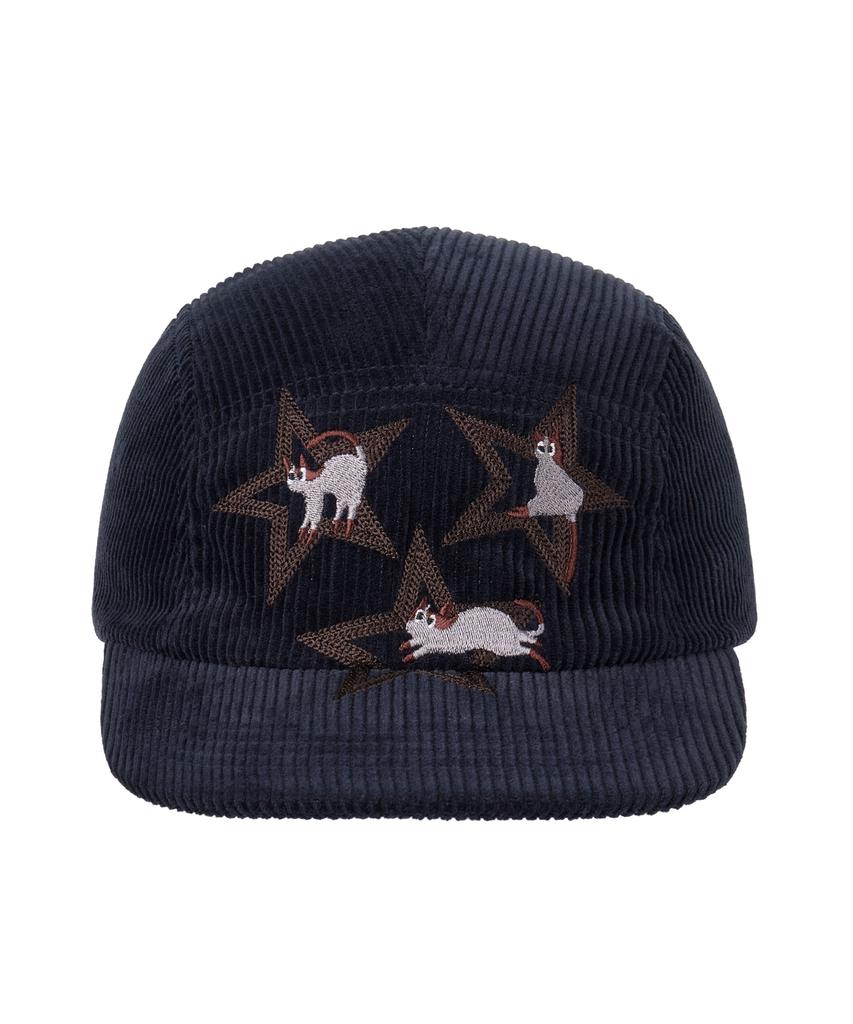 Yueolssesi Triple Meow Camp Cap (Navy)