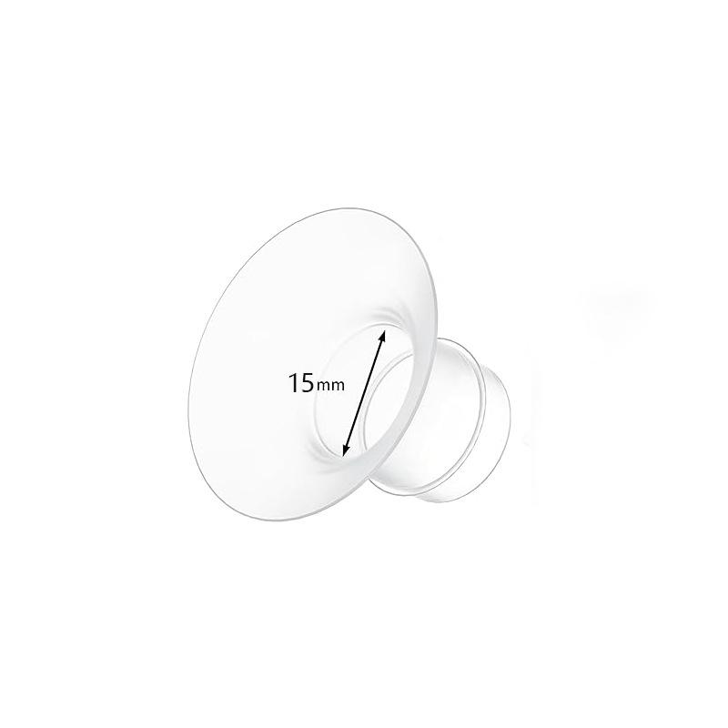Breast Pump Replacement Parts: M5 Duckbill Valve, Silicone Diaphragm, 24mm Double Layer Flange