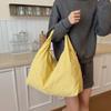 Canvas Tote Bag For Women Large Capacity Street Style Casual Daily Use