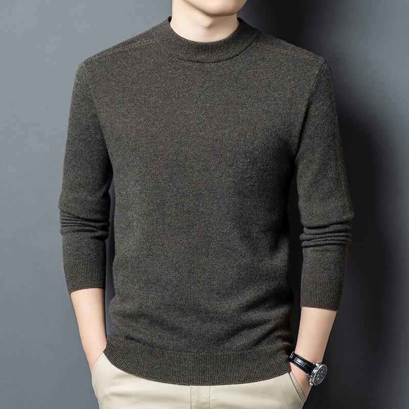 

Firstview Men s Merino Wool & Yak Down Crew Neck Sweater FV25D2146 XL