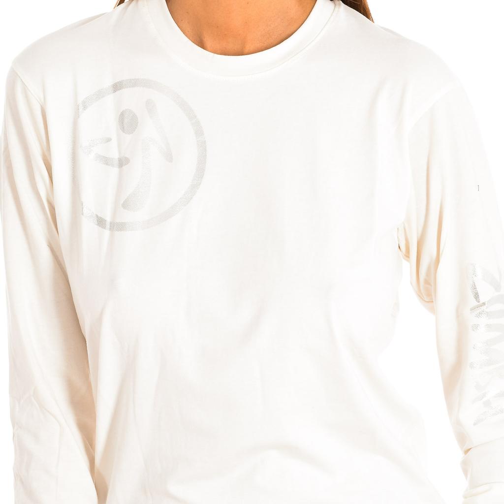 Langärmliges Sport-Sweatshirt mit Rundhalsausschnitt für Damen Z2T00136