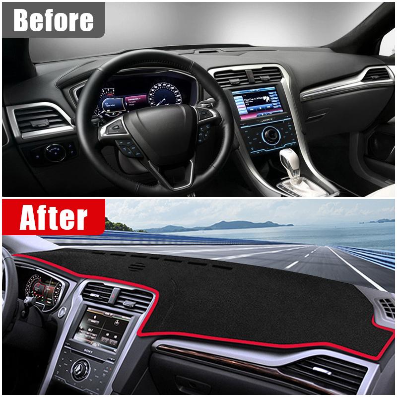 For Ford Mondeo 5 MK5 Fusion 2013 2014 2015 2016 2017 2018 2019 Car Dashboard Sun Shade Cover Non-slip Mat Accessories